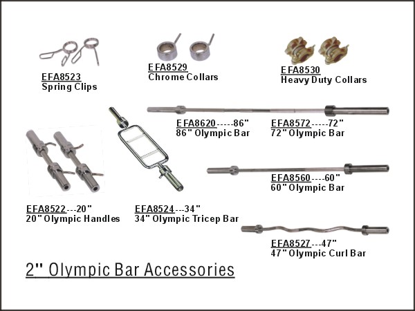 2 INCH OLYMPIC BAR ACCESSORIES