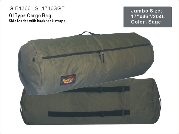 GIB1366 GI TYPE CARGO BAG - JUMBO